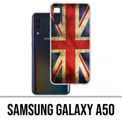 Samsung Galaxy A50 Case - Vintage Uk Flag