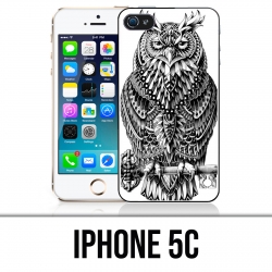 IPhone 5C case - Owl Azteque