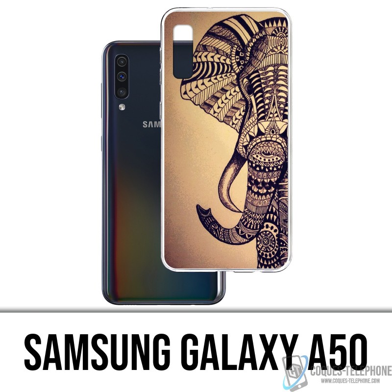 Samsung Galaxy A50 Muschel - Aztekischer Elefant