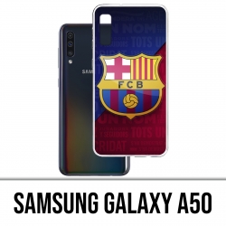 Coque Samsung Galaxy A50 - Football Fc Barcelone Logo