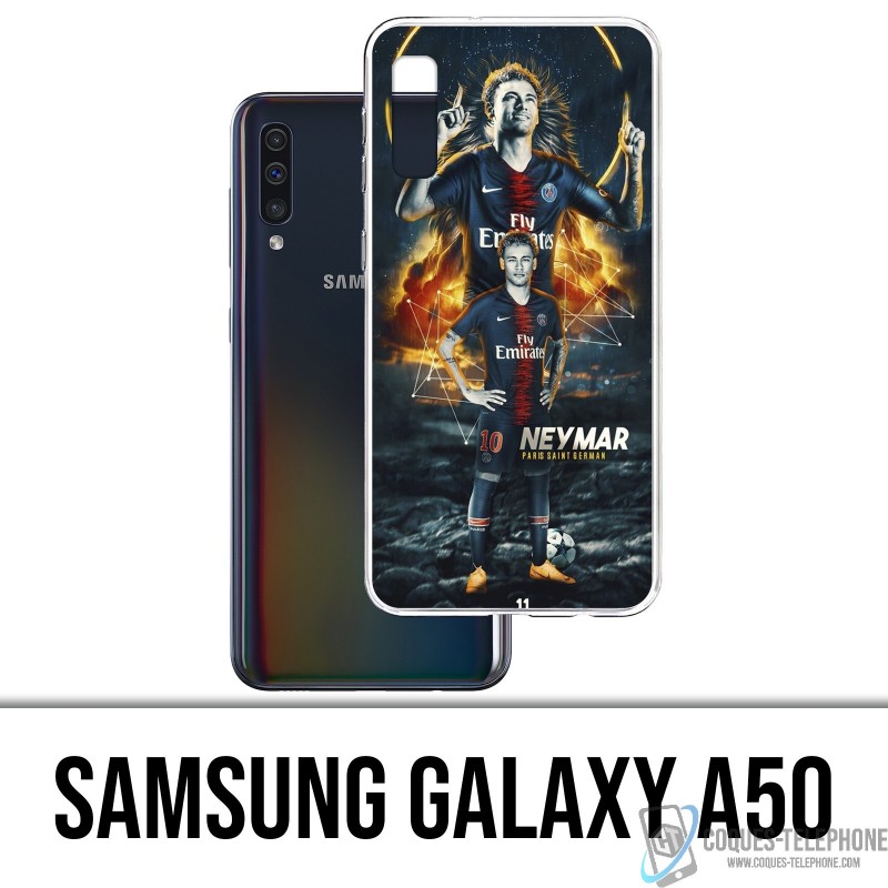 Custodia Samsung Galaxy A50 - Calcio Psg Neymar Victory