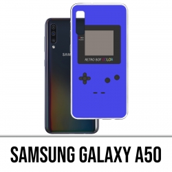 Coque Samsung Galaxy A50 - Game Boy Color Bleu