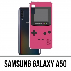 Coque Samsung Galaxy A50 - Game Boy Color Rose