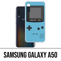Custodia Samsung Galaxy A50 - Game Boy Color Turchese