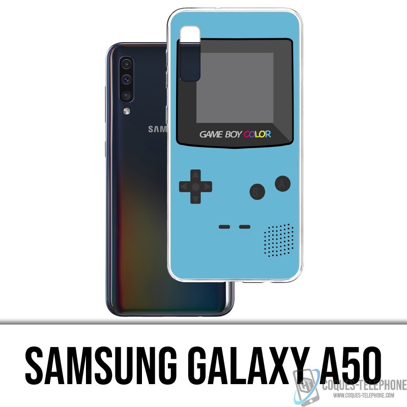Funda Samsung Galaxy A50 - Game Boy Color Turquesa