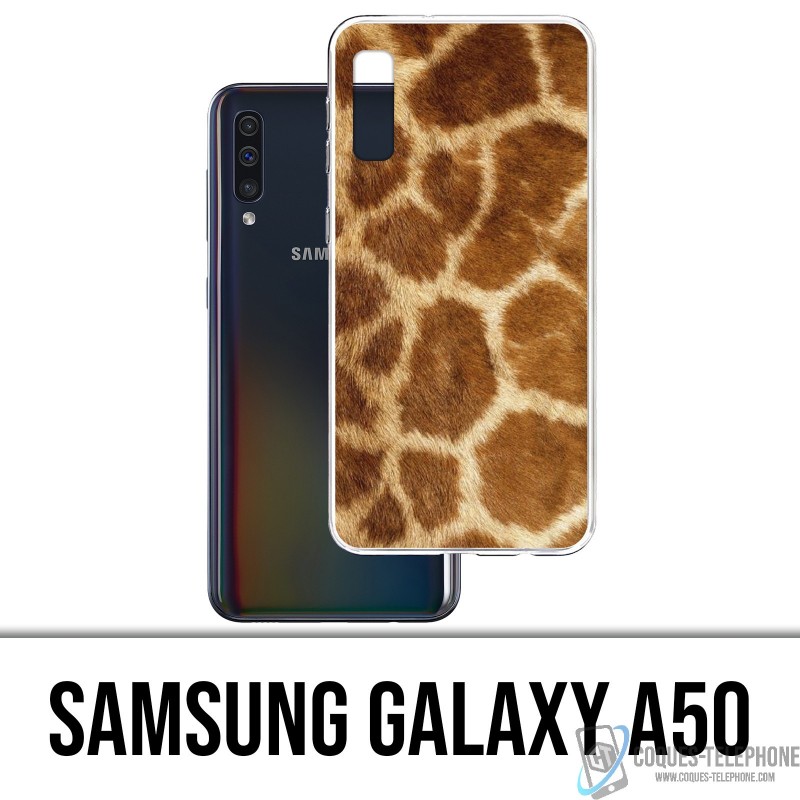 Coque Samsung Galaxy A50 - Girafe Fourrure