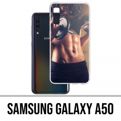 Samsung Galaxy A50 Case - Girl Bodybuilding