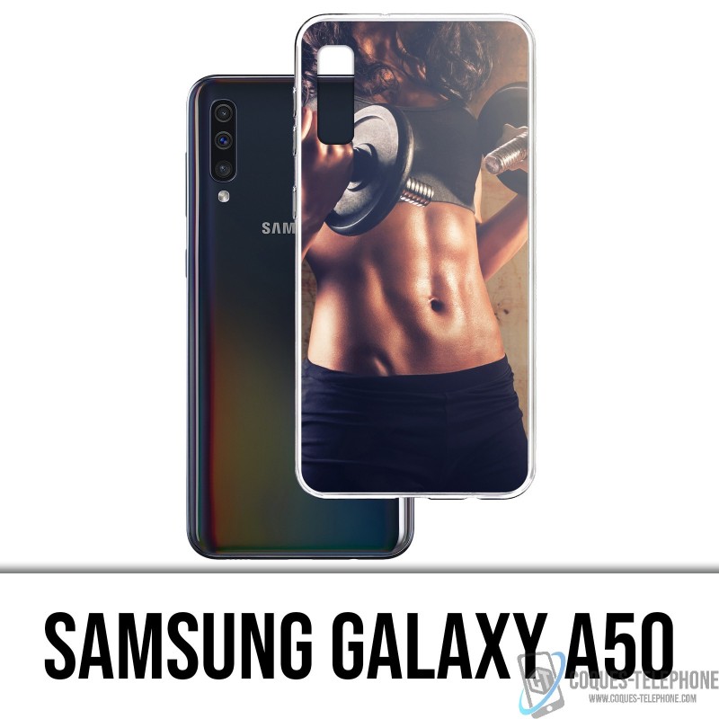 Samsung Galaxy A50 Case - Mädchen-Bodybuilding