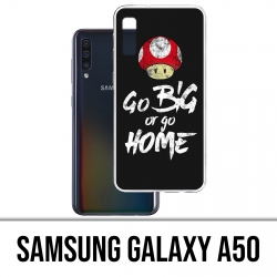 Funda Samsung Galaxy A50 - Go Big Gold Go Home Bodybuilding
