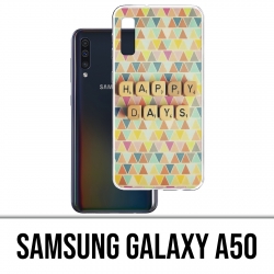 Samsung Galaxy A50 Custodia - Happy Days