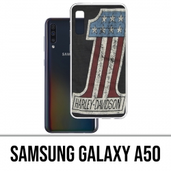 Samsung Galaxy A50 Custodia - Harley Davidson Logo 1