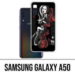 Funda de coche Samsung Galaxy A50 - Harley Queen Card