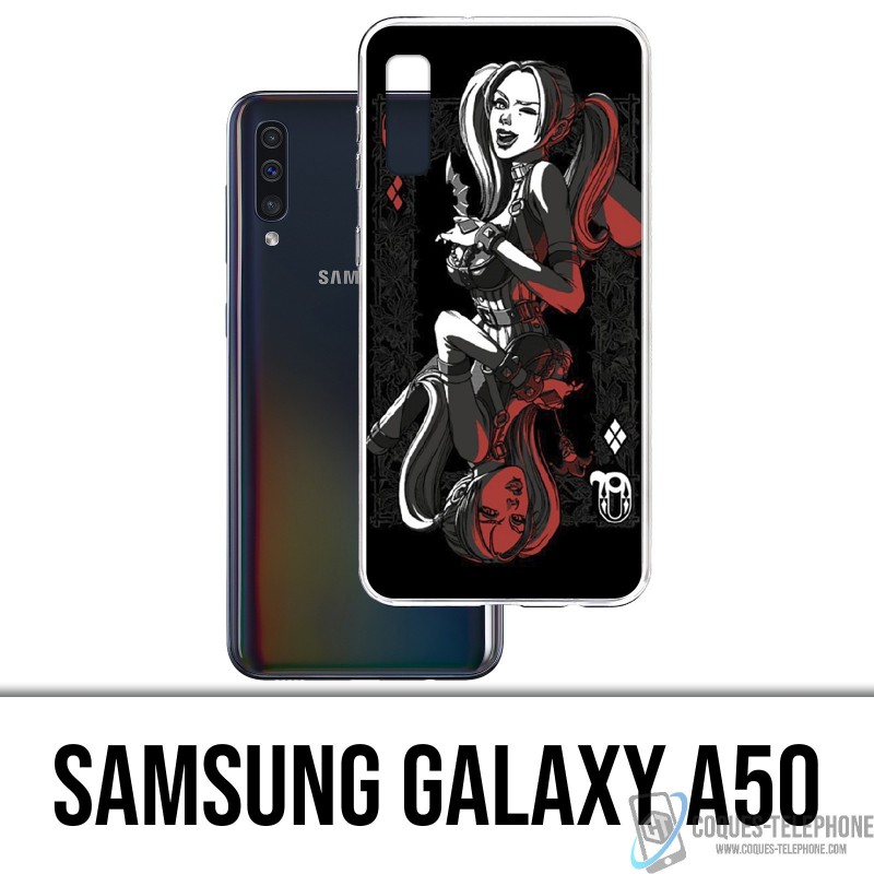 Samsung Galaxy A50 Car Case - Harley Queen Card