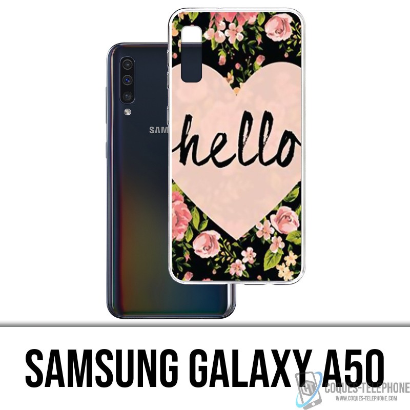 Samsung Galaxy A50 Case - Hello Pink Heart