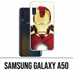 Samsung Galaxy A50 Case - Iron Man Paintart