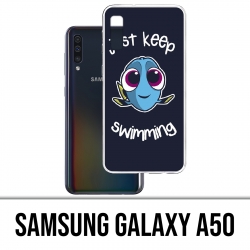 Coque Samsung Galaxy A50 - Just Keep Swimming