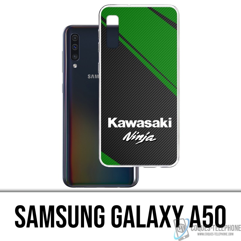 Coque Samsung Galaxy A50 - Kawasaki Ninja Logo