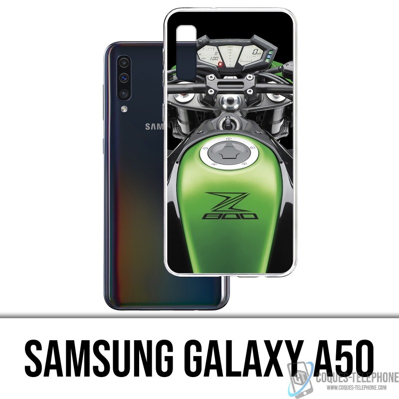 Samsung Galaxy A50 Case - Kawasaki Z800 Motorcycle