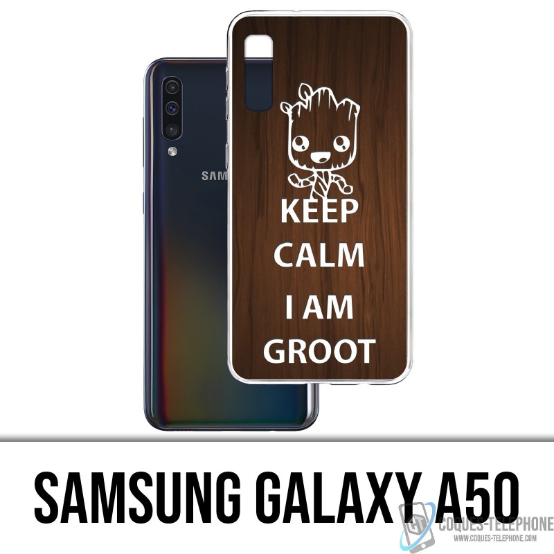 Coque Samsung Galaxy A50 - Keep Calm Groot