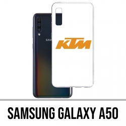 Samsung Galaxy A50 Case - Ktm Logo weißer Hintergrund
