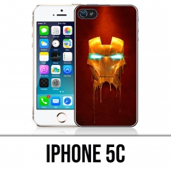 Coque iPhone 5C - Iron Man Gold