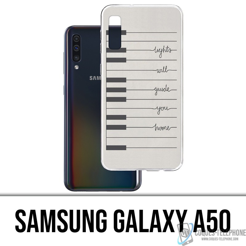 Samsung Galaxy A50 - Lichtleiter-Heimathülle