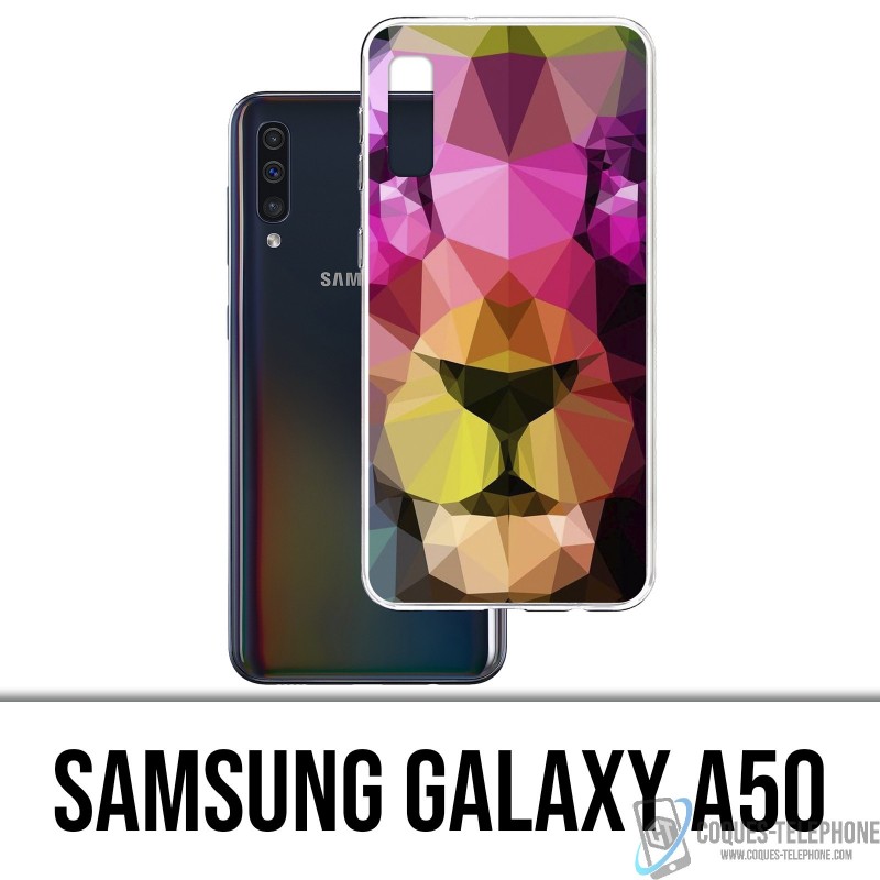 Samsung Galaxy A50 Case - Geometric Lion