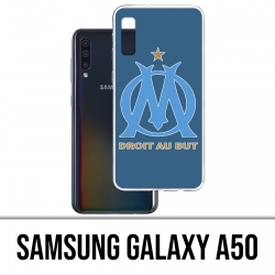 Samsung Galaxy A50 Funda - Om Marseille Big Blue Background Logo
