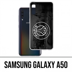 Funda Samsung Galaxy A50 - Logotipo Psg Fondo negro