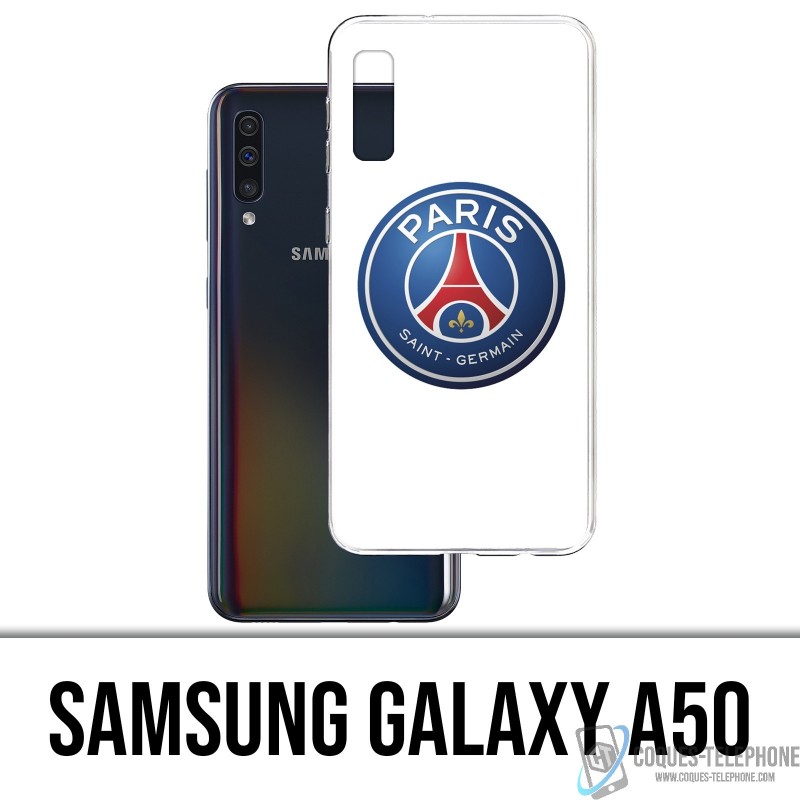 Samsung Galaxy A50 Case - Psg Logo weißer Hintergrund