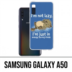 Coque Samsung Galaxy A50 - Loutre Not Lazy