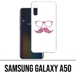 Coque Samsung Galaxy A50 - Lunettes Moustache