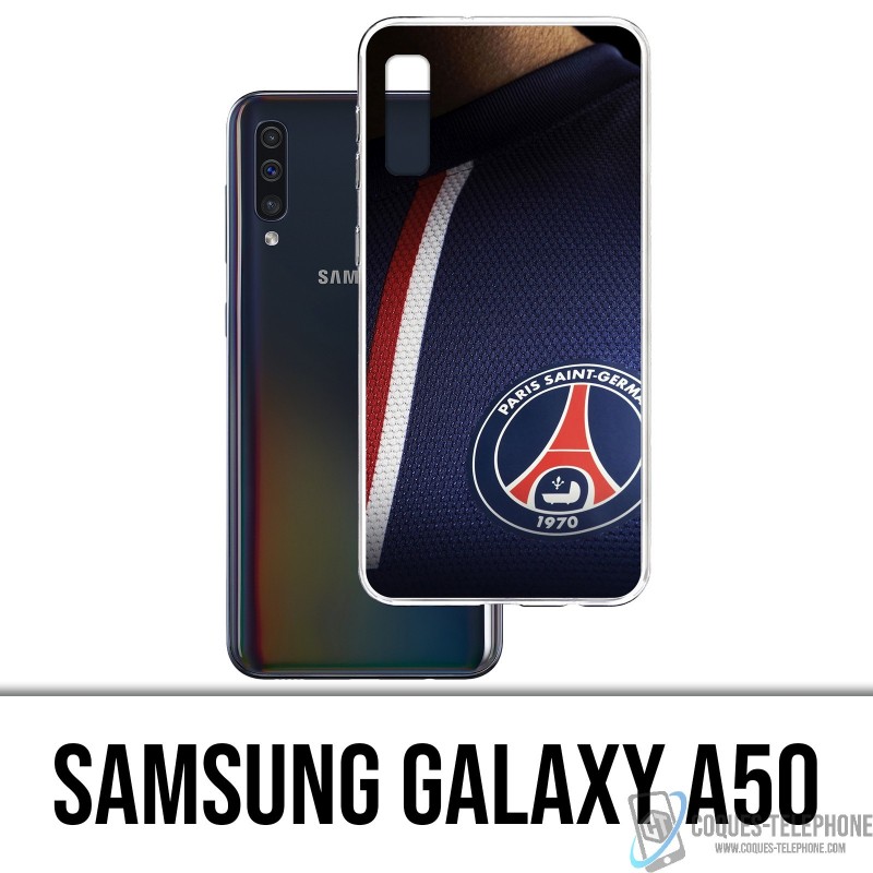 Samsung Galaxy A50 Case - Blue Psg Paris Saint Germain Jersey