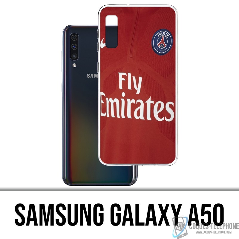 Samsung Galaxy A50 Funda - Red Psg Jersey