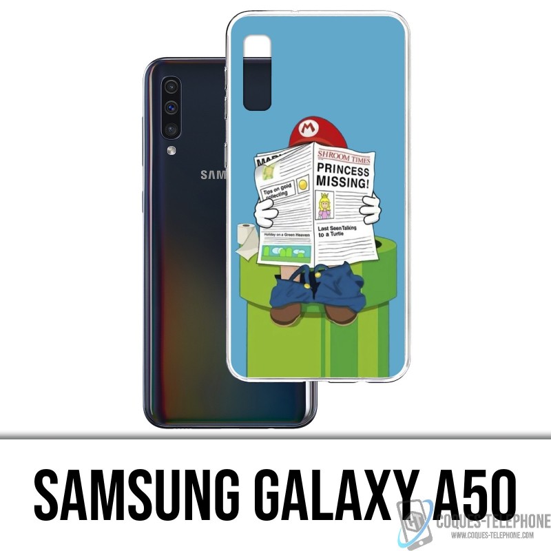 Samsung Galaxy A50 Case - Mario Humor