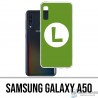 Samsung Galaxy A50 Custodia - Mario Logo Luigi