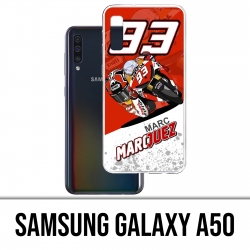 Samsung Galaxy A50 Case - Marquez Cartoon