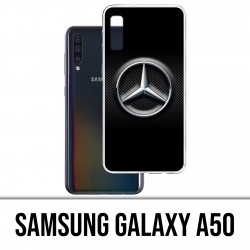 Samsung Galaxy A50 Custodia - Logo Mercedes