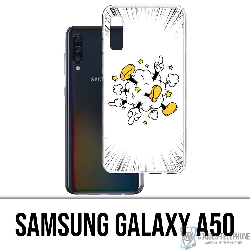 Samsung Galaxy A50 Case - Mickey Fighting