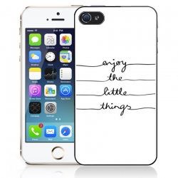 Carcasa del teléfono disfruta de las pequeñas cosas