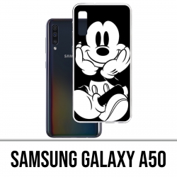 Samsung Galaxy A50 Case - Mickey Black And White