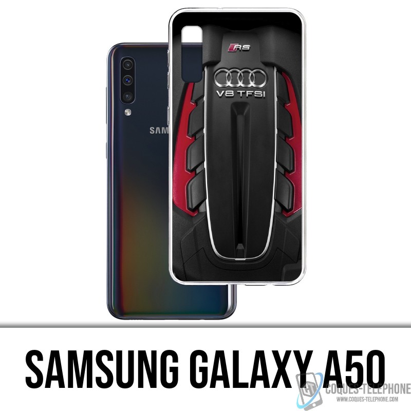 Samsung Galaxy A50 Case - Audi V8-Motor