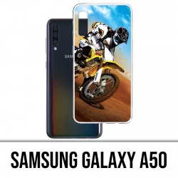 Coque Samsung Galaxy A50 - Motocross Sable