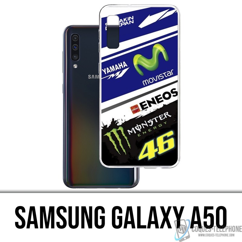 Coque Samsung Galaxy A50 - Motogp M1 Rossi 46