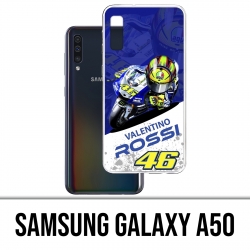 Case Samsung Galaxy A50 - Motogp Rossi Cartoon Galaxy