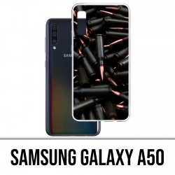 Samsung Galaxy A50 Funda - Munición negra