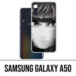 Samsung Galaxy A50 Custodia - Naruto Bianco e Nero