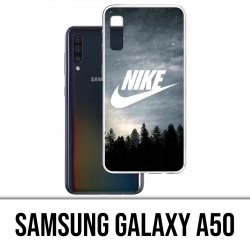 Funda Samsung Galaxy A50 - Madera del logo de Nike