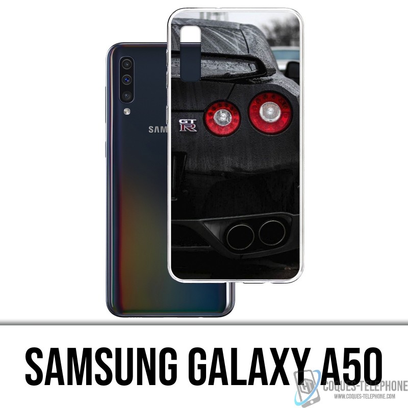 Samsung Galaxy A50 Car Case - Nissan Gtr Black