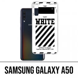 Coque Samsung Galaxy A50 - Off White Blanc